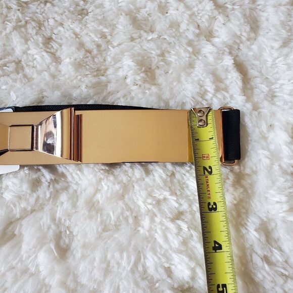 Elastic / Metallic Women's Belt NWT - Picture 3 of 6